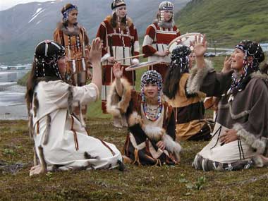 Alaskan Aleut Dancers