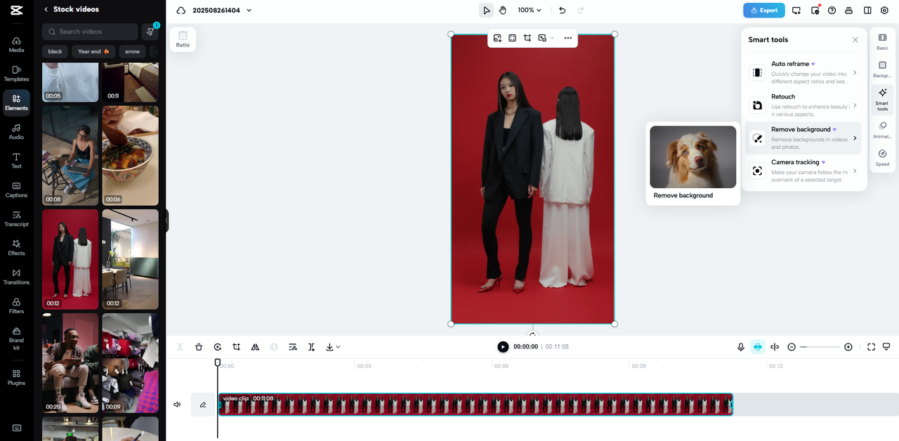 Enhance with AI precision