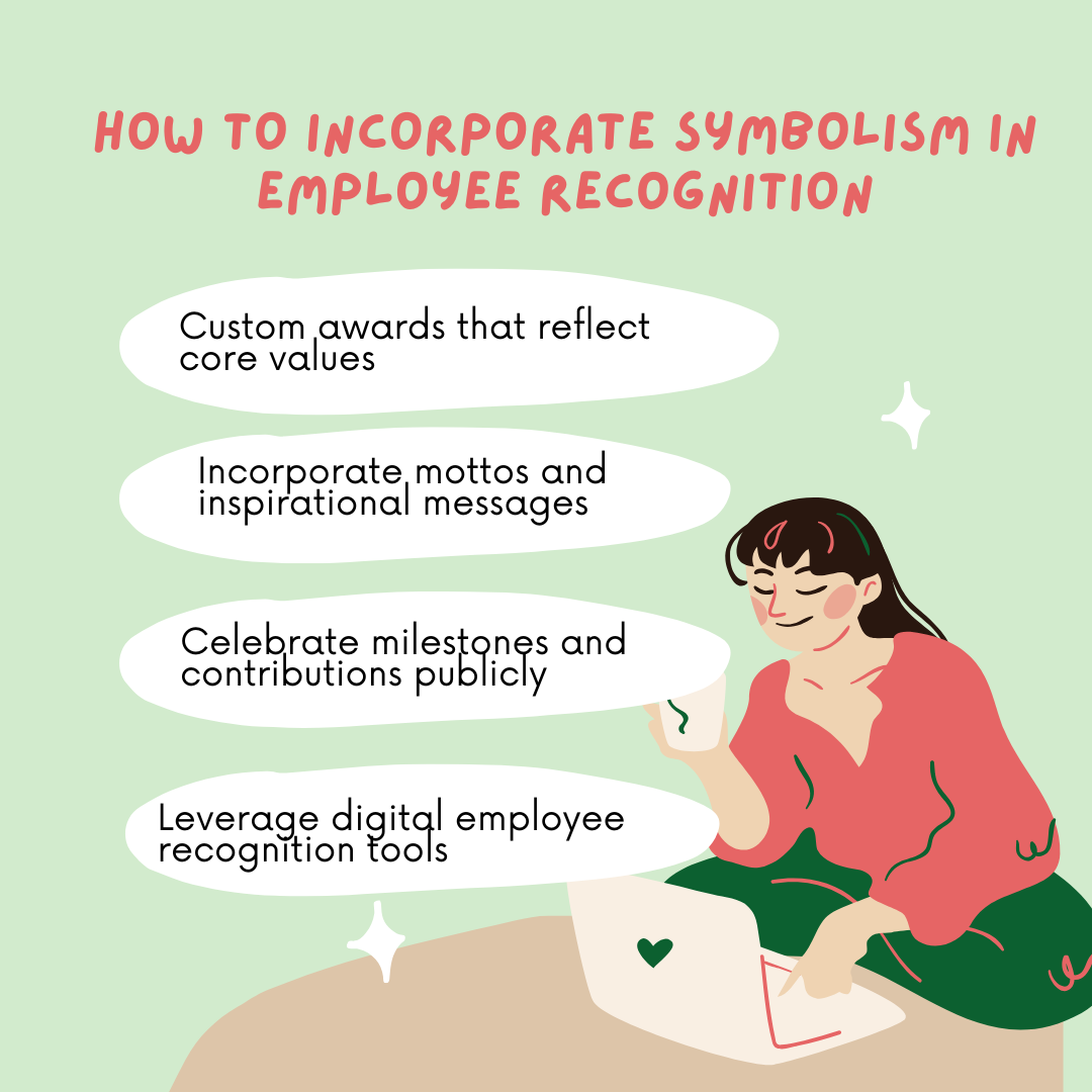 How to incorporate symbolism in employee recognition