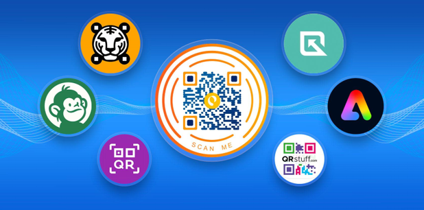 QR Code Company Logos