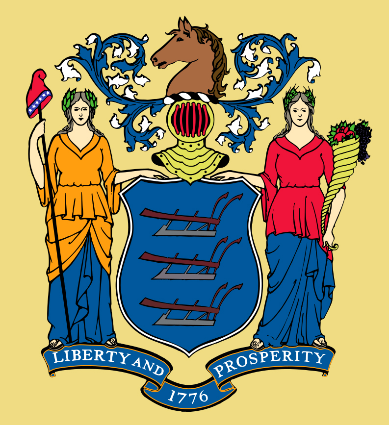 Герб Нью джерси. Штат США Нью джерси герб. New Jersey Flag. Vineland New Jersey Flag. State coloured