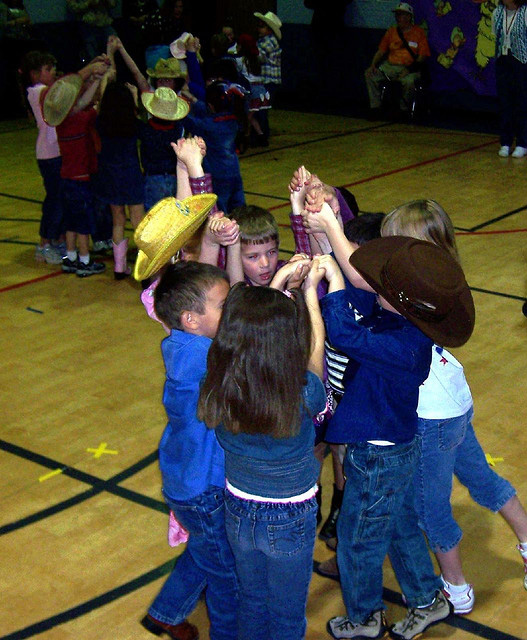 Kids love square dancing