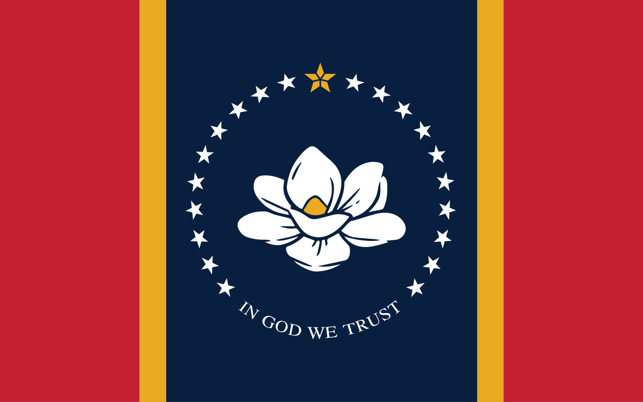 Mississippi State Flag State Symbols USA