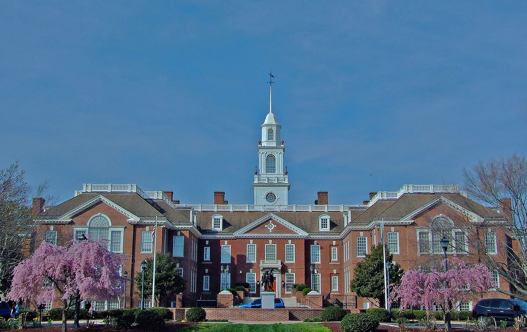 Delaware Statehouse in Dover. 