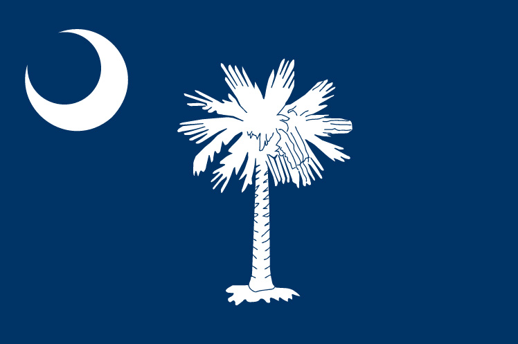South Carolina Flag State Symbols Usa