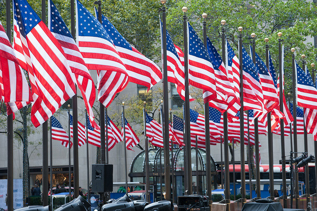 National Colors Of The United States Red White And Blue