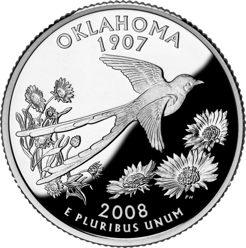 Image result for oklahoma state coin