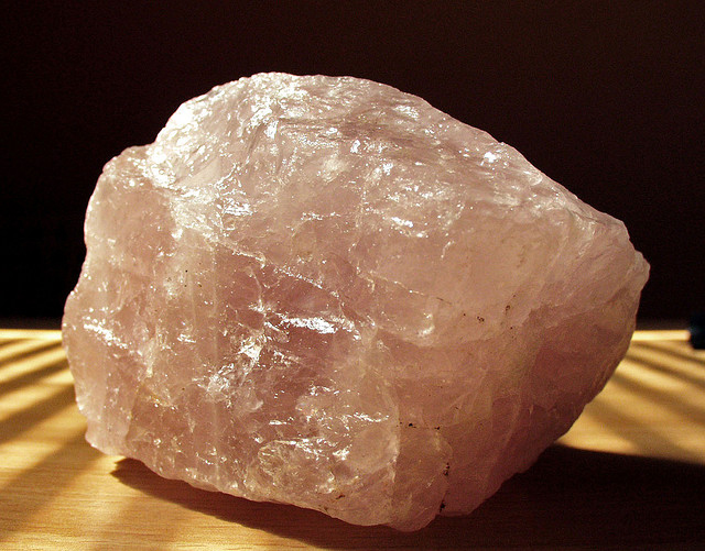 rocks that look like rose quartz