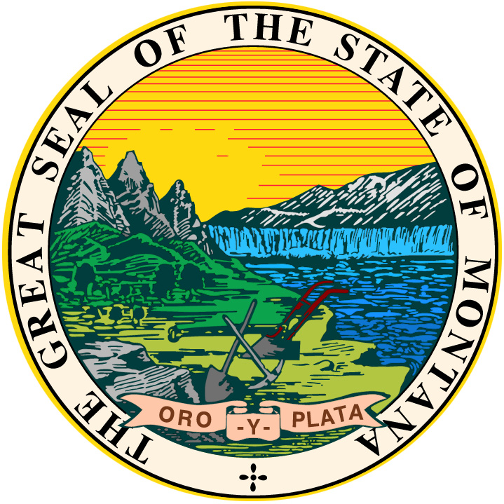 thumbnail image 2 of Montana State Flag 3x5ft - House Flag MT - Waterproof & Fade Resistant, 100% Polyester By Trade Winds 2 of 4