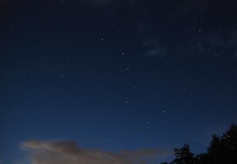 The Big Dipper constellation Ursa Major or The Big Dipper constellation