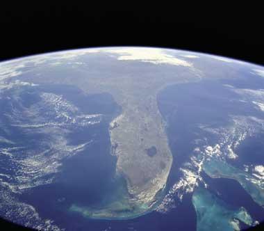 Florida from space Florida from space