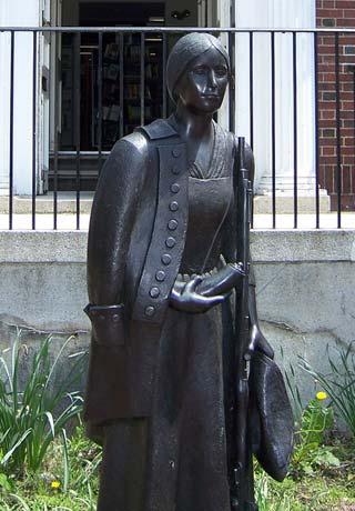 Deborah Samson Gannett Statue Deborah Samson Gannett Statue