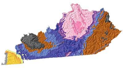 Kentucky geology and topography