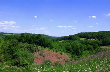 Scenic view in Pocono Mountains PA Scenic view in Pocono Mountains PA