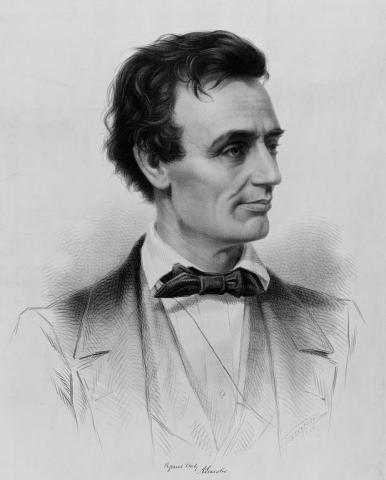 Young Abe Lincoln Sketch of young Abe Lincoln