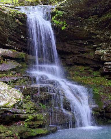 Magnolia falls in Arkansas Magnolia falls in Arkansas