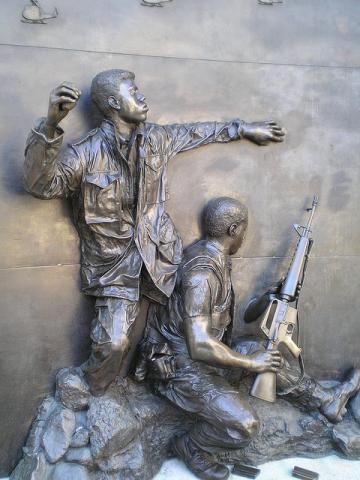 Sculpture at California Vietnam Veterans War Memorial Sculpture at California Vietnam Veterans War Memorial