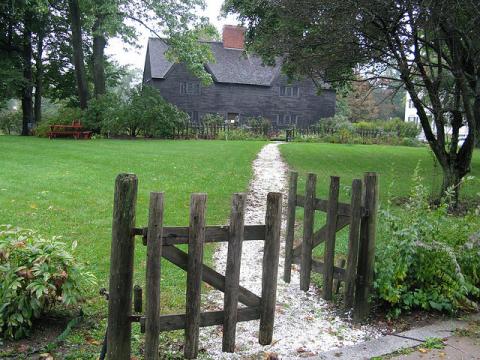 Colonial house in Massachusetts Colonial house in Massachusetts