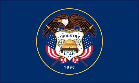 Utah state flag Utah state flag