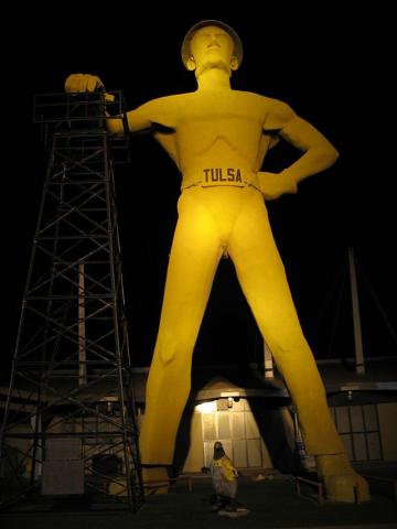 Golden Driller monument Golden Driller monument