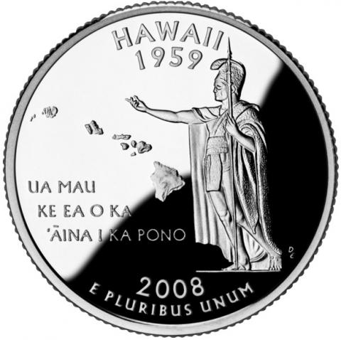 Hawaii quarter Hawaii quarter