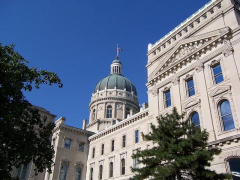 Indiana State House built with Indiana limestone Indiana State House built with Indiana limestone