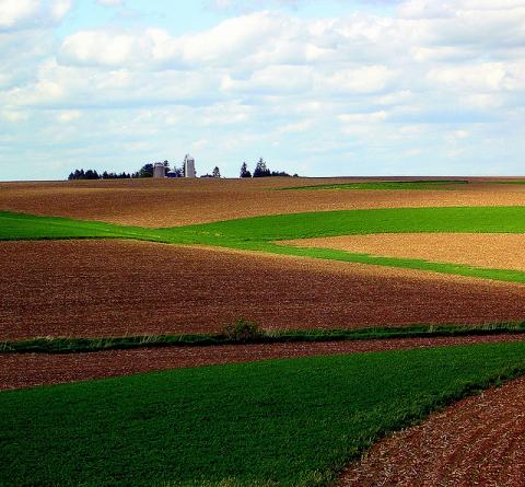 Iowa farm Iowa farm