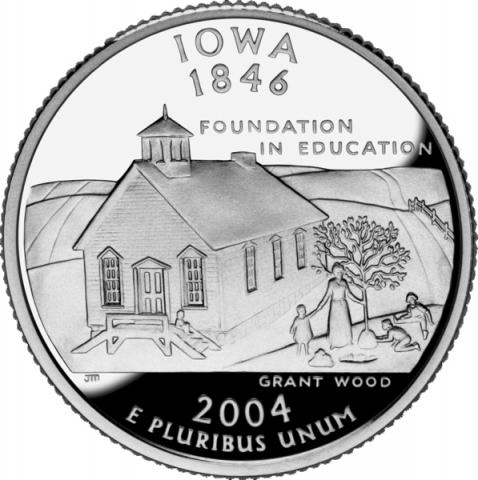 Iowa quarter Iowa quarter