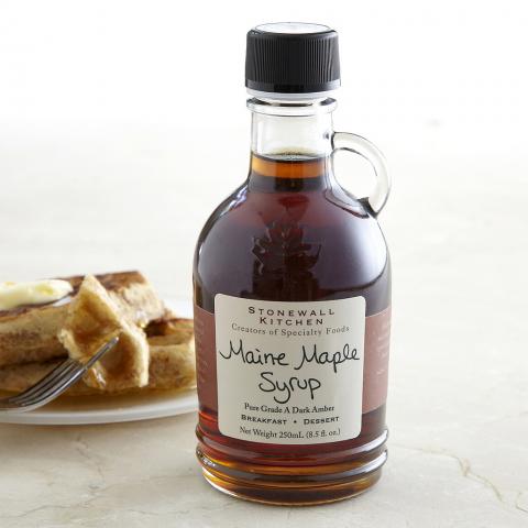 Pure Maine maple syrup