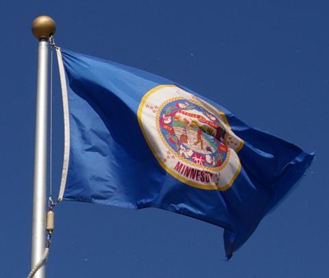 Minnesota state flag Minnesota state flag