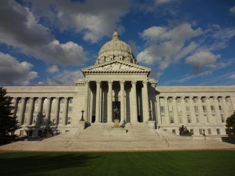 Missouri Capitol in Jefferson City Missouri State Capitol in Jefferson City
