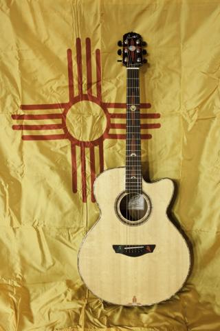 New Mexico sunrise guitar New Mexico sunrise guitar