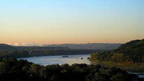 The Ohio River The Ohio River