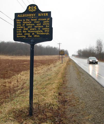 Historic Markers on Pennsylvania Highway Historic Markers on Pennsylvania Highway