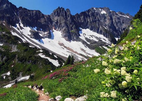 North Cascades National Park Sahale Arm, North Cascades National Park, Washington