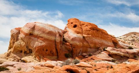 Sandstone rocks in Valley of Fire, Nevada Sandstone rocks in Valley of Fire, Nevada