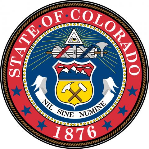 Official state seal of Colorado