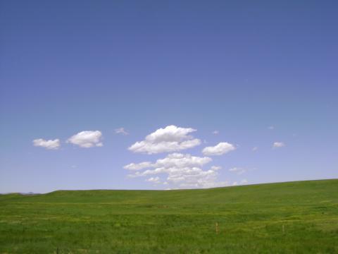 South Dakota prairie South Dakota prairie in summer