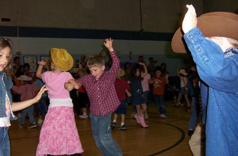 Kids love square dancing Kids love square dancing