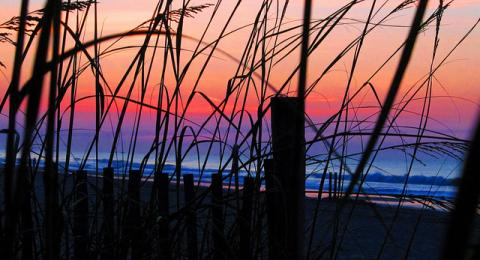 Sunrise at Myrtle Beach, South Carolina