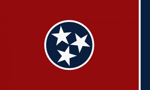 Tennessee state flag Tennessee state flag