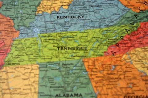 Tennessee USA Map of Tennessee USA