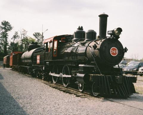 1891 locomotive at Tennessee Valley Railroad 1891 locomotive at Tennessee Valley Railroad