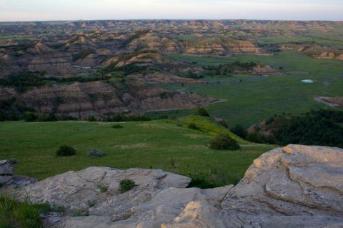 Theodore Roosevelt National Park Badlands in Theodore Roosevelt National Park, North Dakota