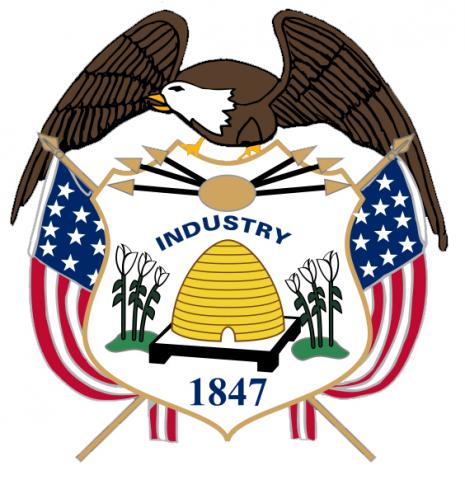 Utah coat of arms Utah coat of arms