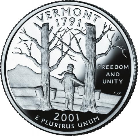 Vermont quarter Vermont state quarter