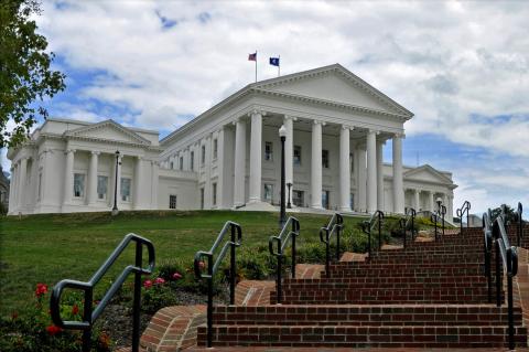 The Virginia State Capitol in Richmond