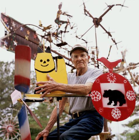 State of NC Folk Art, Whirligig North Carolina State Folk Art, Whirligig, Vollis Simpson, Wilson NC