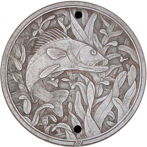 Walleye art in Minnesota Walleye art in Minnesota
