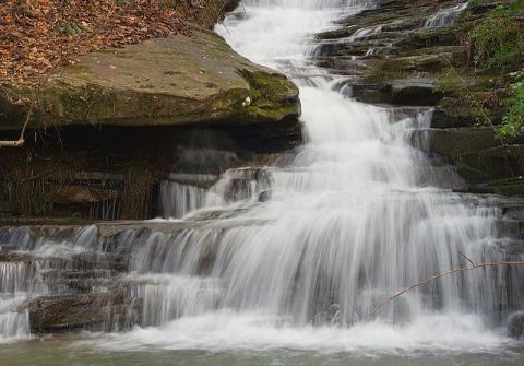 Warror River waterfall in Alabama Warror River waterfall in Alabama